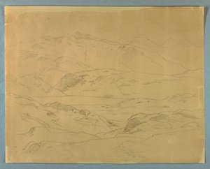 Studium krajiny od William Stanley Haseltine