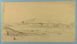 Studium krajiny od William Stanley Haseltine
