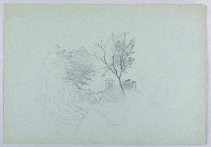 Studium krajiny od William Stanley Haseltine