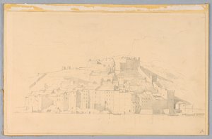 Studie krajiny, Spezia, Itálie od William Stanley Haseltine