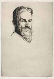George Bernard Shaw, 1907. od William Strang