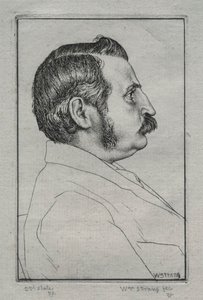 Henry Austin Dobson, č. 2, 1894. od William Strang