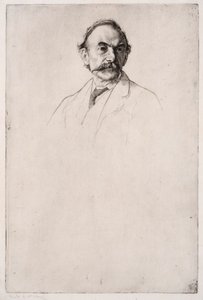 Portrét Thomase Hardyho č.1 od William Strang