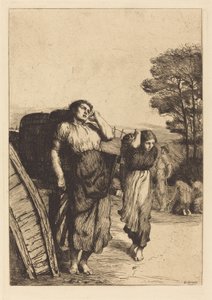 Zvedání brambor od William Strang