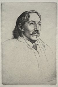 Robert Louis Balfour Stevenson od William Strang