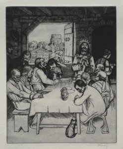 Poslední večeře, 1889. od William Strang