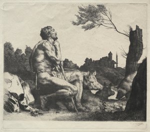 Marnotratný syn, 1882. od William Strang
