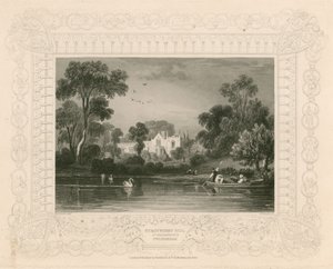 Strawberry Hill, Twickenham, Londýn; Lord Waldegrave od William Tombleson