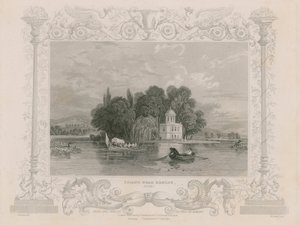 Pohled poblíž Henley od William Tombleson