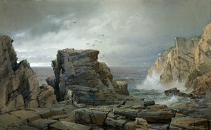 Skalnaté pobřeží, 1877. od William Trost Richards