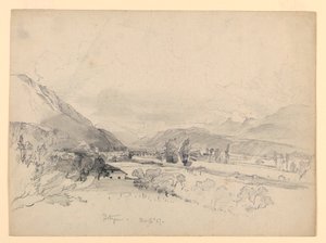 Krajina, Bautzen, Německo od William Trost Richards