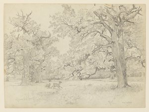 Krajina, Darmstadt, Německo od William Trost Richards