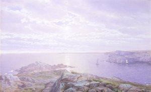 Zátoka Rocky Cove od William Trost Richards