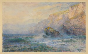 Studium po "Na Icart Point, Guernsey" od William Trost Richards