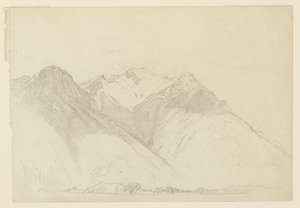 Studium krajiny od William Trost Richards