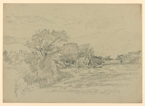 Studium krajiny od William Trost Richards