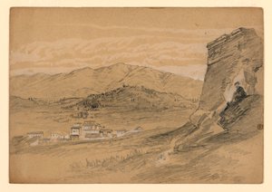 Studium krajiny od William Trost Richards