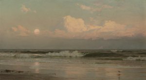 Srpnový měsíc od William Trost Richards