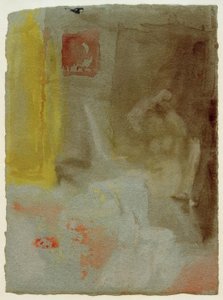 Ložnice s ženským aktem od Joseph Mallord William Turner