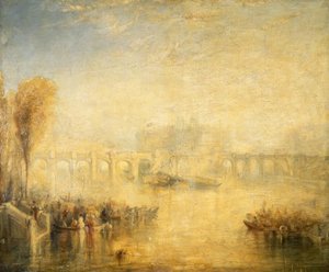 Pohled na Pont Neuf v Paříži od Joseph Mallord William Turner