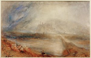 Bellinzona, ze silnice do Locarna od Joseph Mallord William Turner