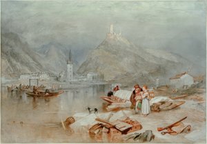 Bernkastel na Mosele od Joseph Mallord William Turner