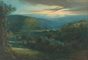 Úsvit v údolích Devonu, 1832. od Joseph Mallord William Turner