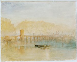 Moselský most v Koblenzi od Joseph Mallord William Turner