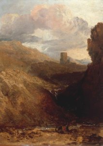 Hrad Dolbadarn od Joseph Mallord William Turner