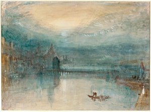 Lucerna od Moonlight od Joseph Mallord William Turner