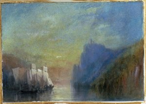 Na Rýně od Joseph Mallord William Turner