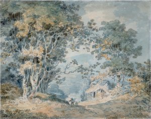 Rustikální na country Track v Hindhead, Surrey od Joseph Mallord William Turner