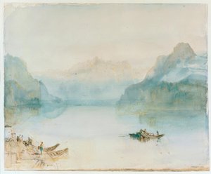 Zátoka Uri od Joseph Mallord William Turner