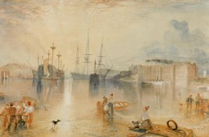 Hrad Upnor od Joseph Mallord William Turner
