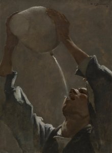 Studie na "Aragonský pašerák" od William Turner Dannat