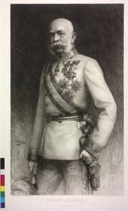 Rakouský císař František Josef I. od William Unger