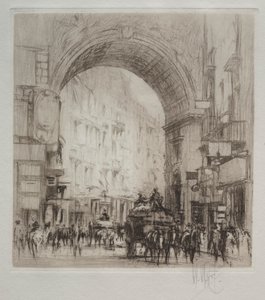 Oblouk San Carlo, Neapol od William Walcot