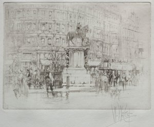 Charing Cross: Socha Karla I od William Walcot