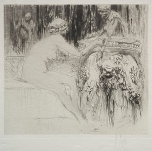 Bacchante a mladý faun od William Walcot