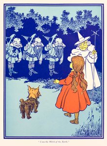 „Jsem čarodějnice severu“ z „The Wonderful Wizard of Oz“ od L. Franka Bauma