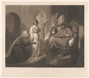 Audience s kardinálem Benevolentní kardinál / Le bienfaisant Cardinal (titul na předmětu) od William Ward