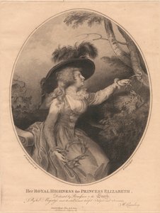 Její královská výsost princezna Alžběta od William Ward