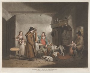 Uvnitř venkovského pivnice od William Ward