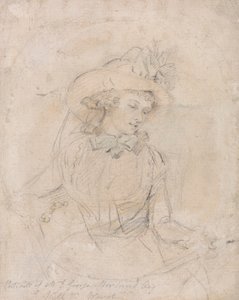 Portrétní studie paní George Morlandové