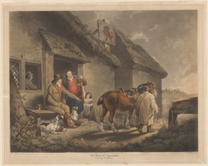 Prvního září, večer od William Ward after George Morland