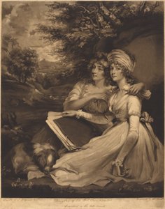 Dcery sira Thomase Franklanda od William Ward after John Hoppner