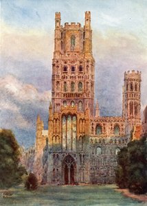 Ely, ze západní fronty (barva lito) od William Wiehe Collins