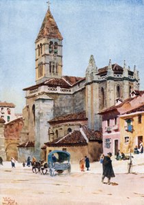 Valladolid, Santa Maria la Antigua (barva litho)