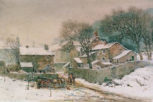 Heysham v zimě