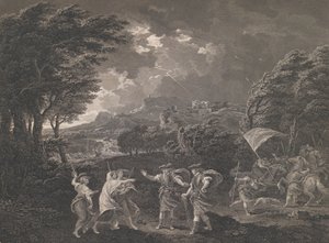 Macbeth a čarodějnice Shakespeare, Macbeth, dějství 1, scéna 1, 1770.